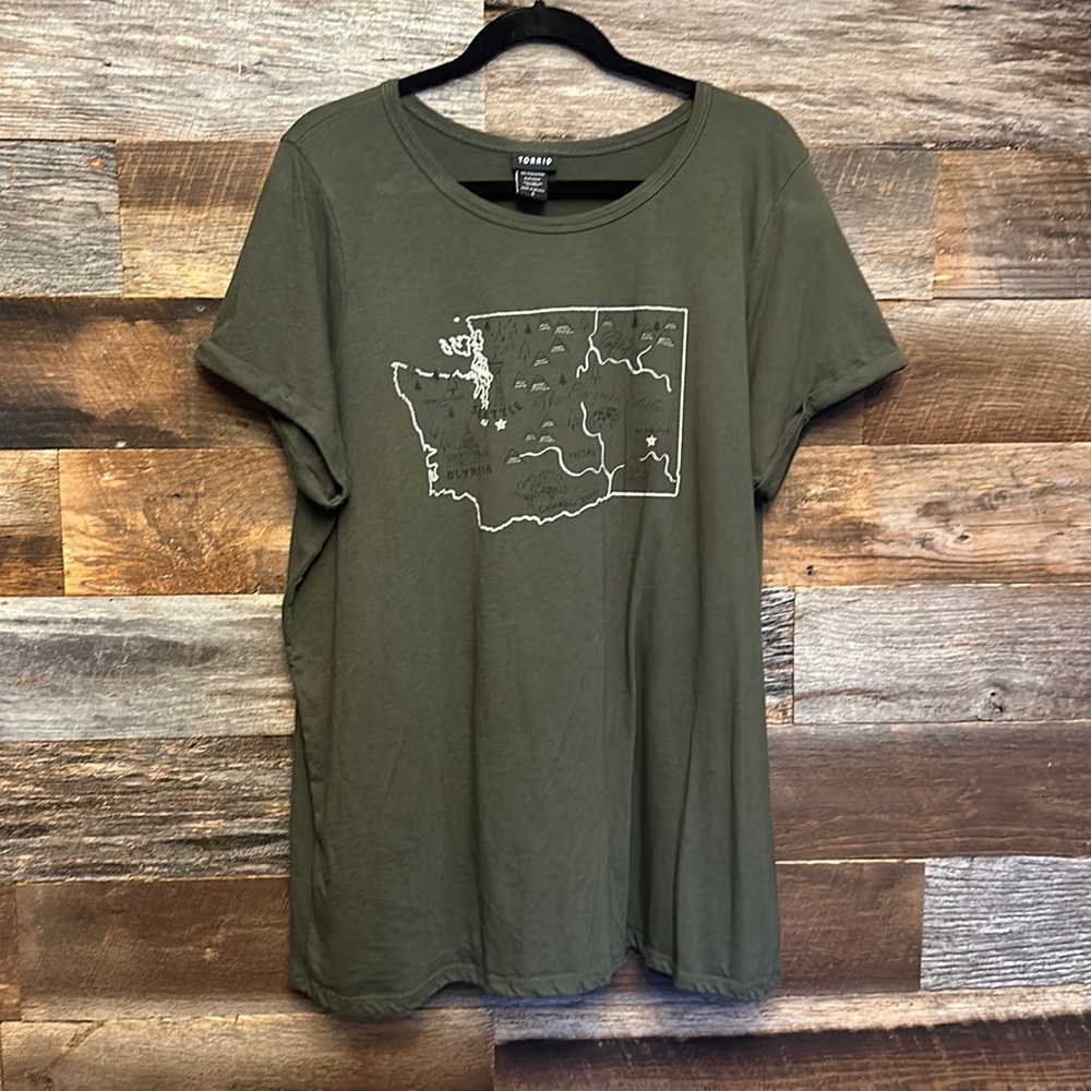 🎯 Torrid State of Washington shirt